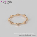 14949 Best selling jewelry elegant zircon ring, ladies latest 18k gold color ring designs